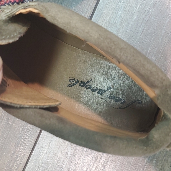 Free People Women Durango Moto Platform Combat Ankle shoes boot sz 41/11 - Picture 15 of 16